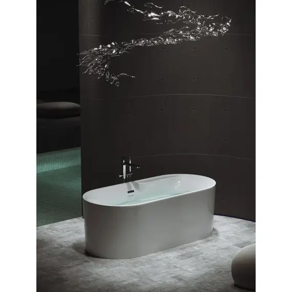 ВАННА АКРИЛОВАЯ ОТДЕЛЬНОСТОЯЩАЯ SANCOS OMEGA 170X80X58, БЕЛАЯ