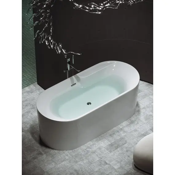 ВАННА АКРИЛОВАЯ ОТДЕЛЬНОСТОЯЩАЯ SANCOS OMEGA 170X80X58, БЕЛАЯ