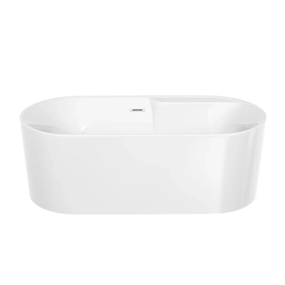 ВАННА АКРИЛОВАЯ ОТДЕЛЬНОСТОЯЩАЯ SANCOS OMEGA 170X80X58, БЕЛАЯ