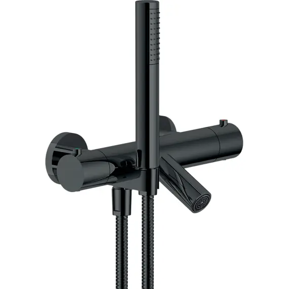 СМЕСИТЕЛЬ ДЛЯ ВАННЫ NOBILI VELIS VE125010/2FLP С ТЕРМОСТАТОМ, DIAMOND SMOKE