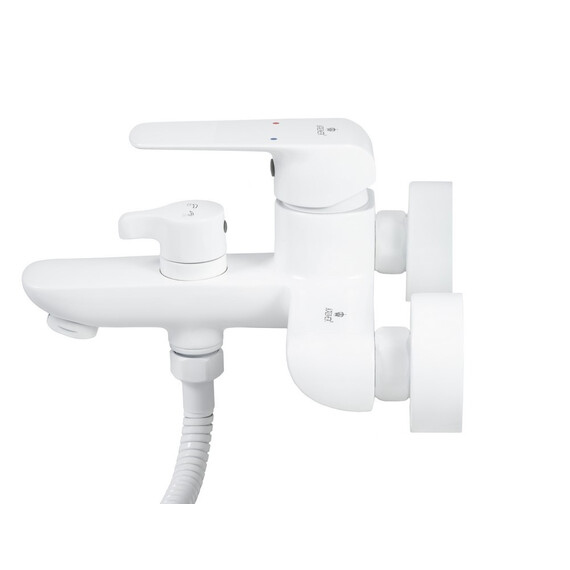 СМЕСИТЕЛЬ KAISER GLORY ДЛЯ ВАННЫ С ДУШЕМ БЕЛЫЙ