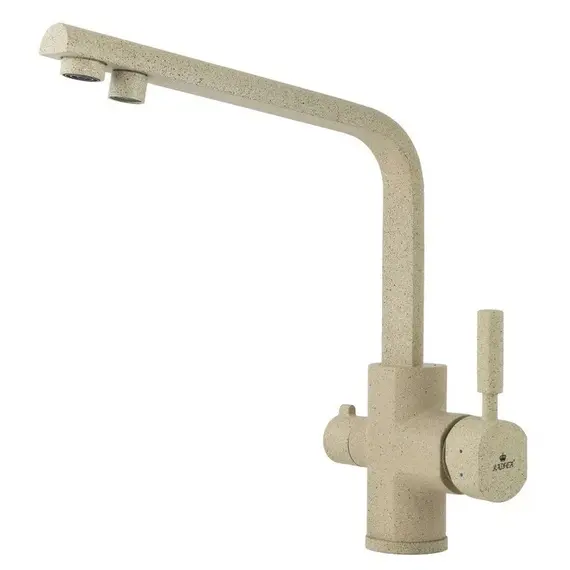 СМЕСИТЕЛЬ KAISER DECOR ДЛЯ КУХНИ БОКОВОЙ ПОД ФИЛЬТР (ПЕСОЧНЫЙ-302)