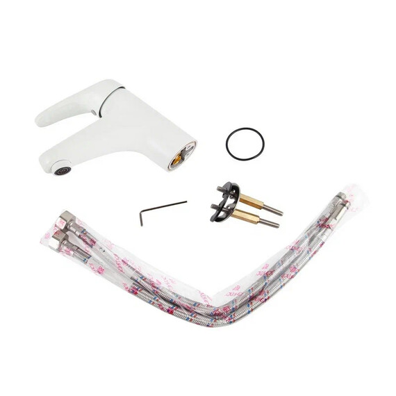 СМЕСИТЕЛЬ KAISER COUNTY ДЛЯ РАКОВИНЫ  БЕЛЫЙ