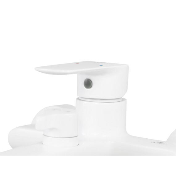 СМЕСИТЕЛЬ KAISER GLORY ДЛЯ ВАННЫ С ДУШЕМ БЕЛЫЙ