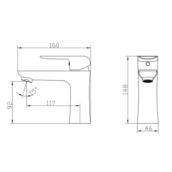СМЕСИТЕЛЬ KAISER GLORY ДЛЯ РАКОВИНЫ