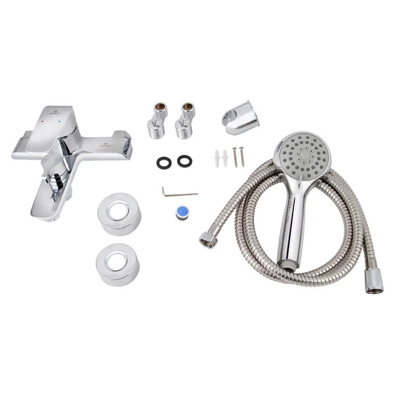 СМЕСИТЕЛЬ KAISER GLORY ДЛЯ ВАННЫ С ДУШЕМ ХРОМ