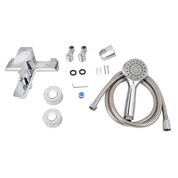 СМЕСИТЕЛЬ KAISER GLORY ДЛЯ ВАННЫ С ДУШЕМ ХРОМ