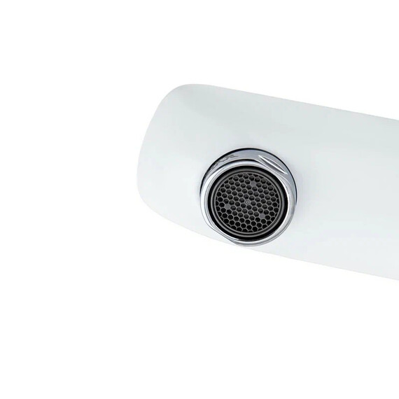 СМЕСИТЕЛЬ KAISER GLORY ДЛЯ ВАННЫ С ДУШЕМ ХРОМ БЕЛЫЙ