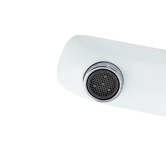 СМЕСИТЕЛЬ KAISER GLORY ДЛЯ ВАННЫ С ДУШЕМ ХРОМ БЕЛЫЙ