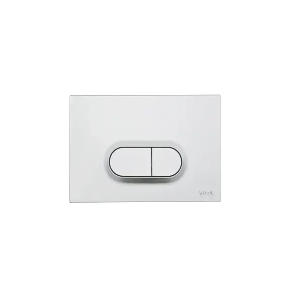 КОМПЛЕКТ ПОДВЕСНОЙ УНИТАЗ VITRA NORMUS, СИСТЕМА ИНСТАЛЛЯЦИИ VITRA V12, КНОПКА LOOP O МАТОВЫЙ ХРОМ, СИДЕНЬЕ СТАНДАРТ