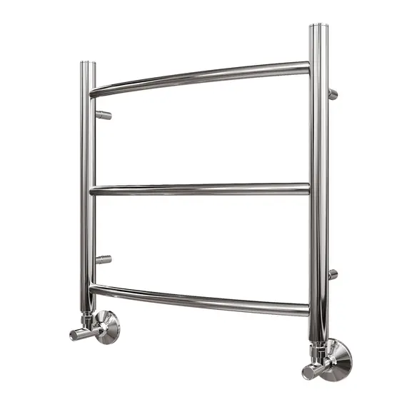 ПОЛОТЕНЦЕСУШИТЕЛЬ ВОДЯНОЙ POINT АФИНА PN04155 П3 500X500, ХРОМ