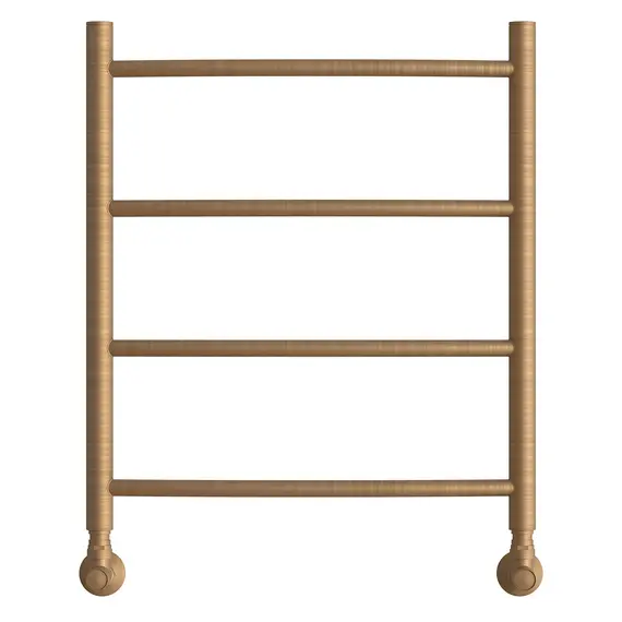 ПОЛОТЕНЦЕСУШИТЕЛЬ ВОДЯНОЙ POINT АФИНА PN04156BR П4 500X600, БРОНЗА