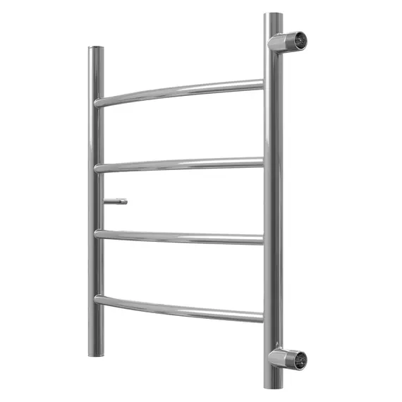 ПОЛОТЕНЦЕСУШИТЕЛЬ ВОДЯНОЙ POINT АФИНА PN04556 П4 500X600 С БОКОВЫМ ПОДКЛЮЧЕНИЕМ 500, ХРОМ