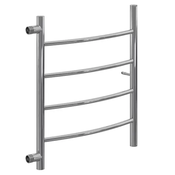 ПОЛОТЕНЦЕСУШИТЕЛЬ ВОДЯНОЙ POINT АФИНА PN04556 П4 500X600 С БОКОВЫМ ПОДКЛЮЧЕНИЕМ 500, ХРОМ