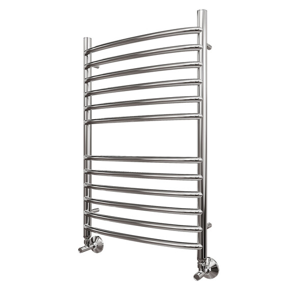 ПОЛОТЕНЦЕСУШИТЕЛЬ ВОДЯНОЙ POINT АЛЬФА PN05148S П12 400X800, ХРОМ