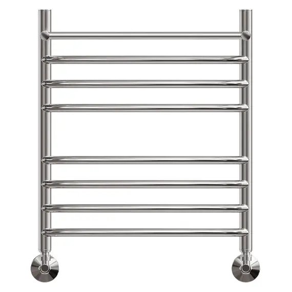 ПОЛОТЕНЦЕСУШИТЕЛЬ ВОДЯНОЙ POINT АЛЬФА PN05156SP П7 500X600 С ПОЛКОЙ, ХРОМ