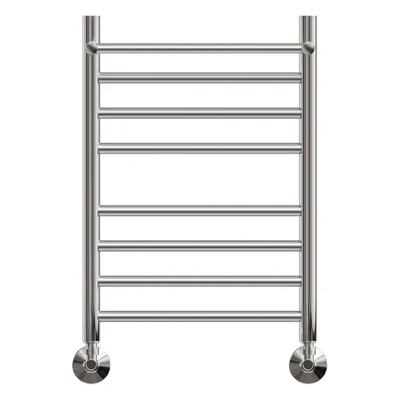 ПОЛОТЕНЦЕСУШИТЕЛЬ ВОДЯНОЙ POINT АВРОРА ПРЕМИУМ PN10146SP П7 400X600 С ПОЛКОЙ, ХРОМ