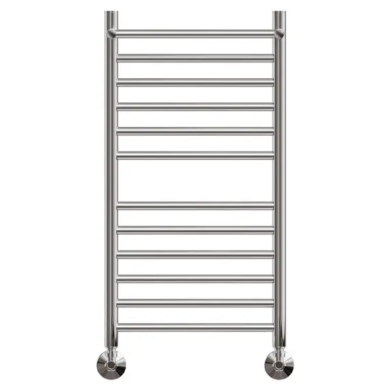 ПОЛОТЕНЦЕСУШИТЕЛЬ ВОДЯНОЙ POINT АВРОРА ПРЕМИУМ PN10148SP П11 400X800 С ПОЛКОЙ, ХРОМ