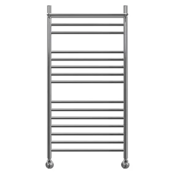 ПОЛОТЕНЦЕСУШИТЕЛЬ ВОДЯНОЙ POINT АВРОРА ПРЕМИУМ PN10150SP П14 500X1000 С ПОЛКОЙ, ХРОМ