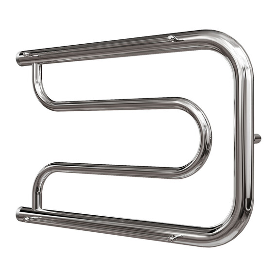 ПОЛОТЕНЦЕСУШИТЕЛЬ ВОДЯНОЙ POINT PN21335P 320X500 ФОКСТРОТ С ПОЛКОЙ, ХРОМ