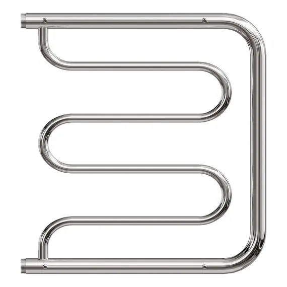 ПОЛОТЕНЦЕСУШИТЕЛЬ ВОДЯНОЙ POINT PN25554P 500X400 ФОКСТРОТ С ПОЛКОЙ, ХРОМ