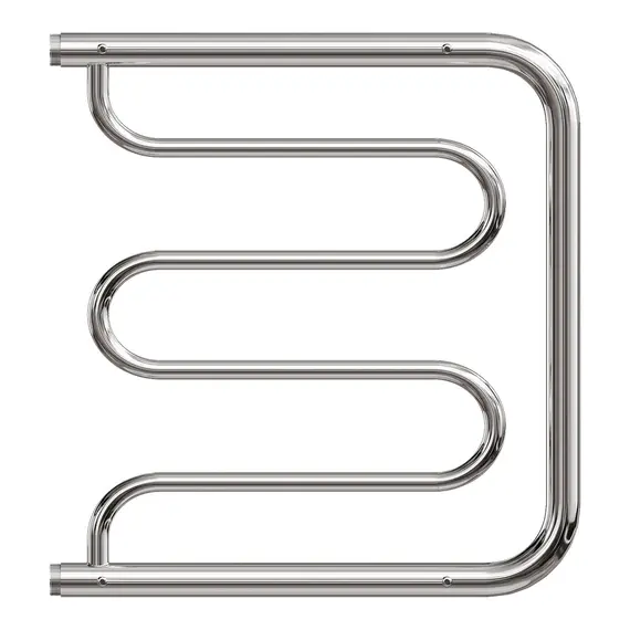 ПОЛОТЕНЦЕСУШИТЕЛЬ ВОДЯНОЙ POINT PN25556P 500X600 ФОКСТРОТ С ПОЛКОЙ, ХРОМ