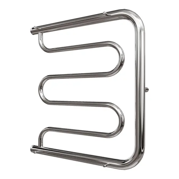 ПОЛОТЕНЦЕСУШИТЕЛЬ ВОДЯНОЙ POINT PN25557P 500X700 ФОКСТРОТ С ПОЛКОЙ, ХРОМ