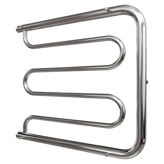 ПОЛОТЕНЦЕСУШИТЕЛЬ ВОДЯНОЙ POINT PN25665P 600X500 ФОКСТРОТ С ПОЛКОЙ, ХРОМ