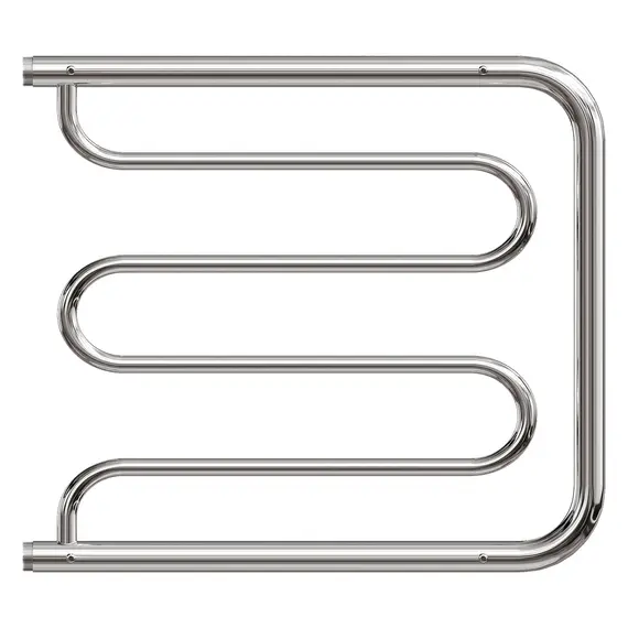 ПОЛОТЕНЦЕСУШИТЕЛЬ ВОДЯНОЙ POINT PN25665P 600X500 ФОКСТРОТ С ПОЛКОЙ, ХРОМ