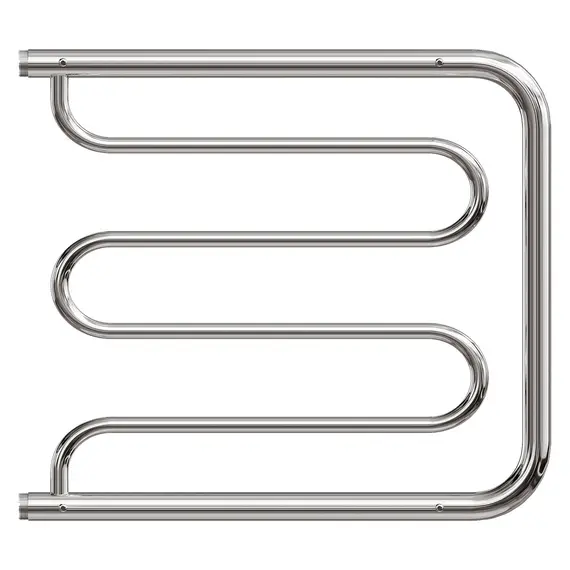 ПОЛОТЕНЦЕСУШИТЕЛЬ ВОДЯНОЙ POINT PN25667P 600X700 ФОКСТРОТ С ПОЛКОЙ, ХРОМ