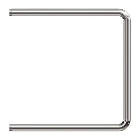 ПОЛОТЕНЦЕСУШИТЕЛЬ ВОДЯНОЙ POINT PN35554 500X400 П-ОБРАЗНЫЙ (1"), ХРОМ