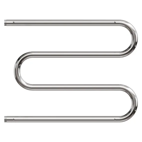 ПОЛОТЕНЦЕСУШИТЕЛЬ ВОДЯНОЙ POINT PN38667P 600X700 М-ОБРАЗНЫЙ (1") С ПОЛКОЙ, ХРОМ