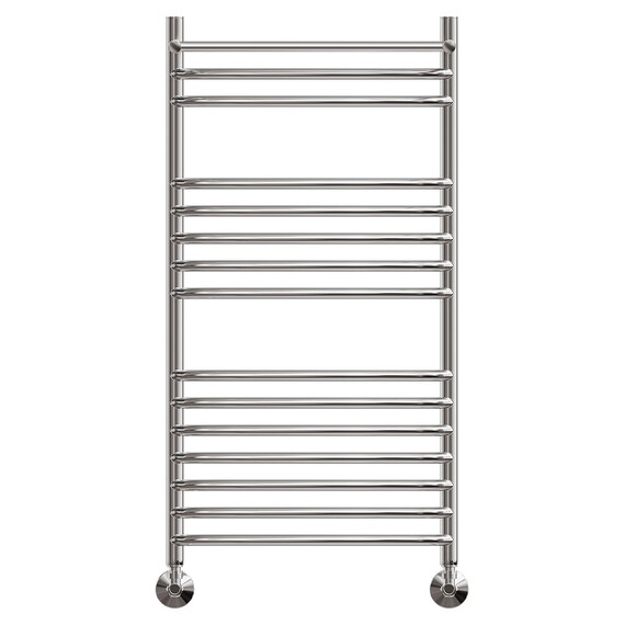 ПОЛОТЕНЦЕСУШИТЕЛЬ ВОДЯНОЙ POINT АЛЬФА PN05150SP П14 500X1000 С ПОЛКОЙ, ХРОМ