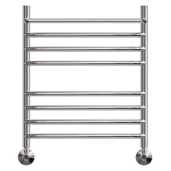 ПОЛОТЕНЦЕСУШИТЕЛЬ ВОДЯНОЙ POINT АЛЬФА PN05156SP П7 500X600 С ПОЛКОЙ, ХРОМ