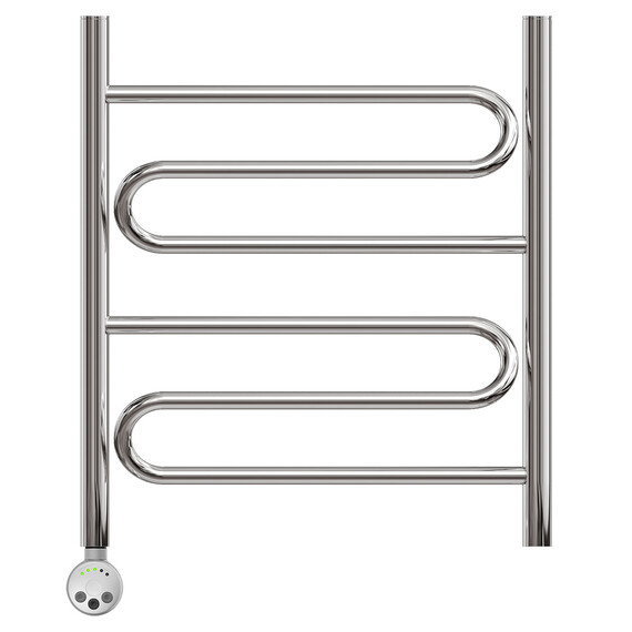 ПОЛОТЕНЦЕСУШИТЕЛЬ ЭЛЕКТРИЧЕСКИЙ POINT ЮПИТЕР PN01156E П2 500X600 ЛЕВЫЙ/ПРАВЫЙ, ХРОМ