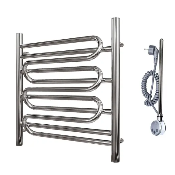 ПОЛОТЕНЦЕСУШИТЕЛЬ ЭЛЕКТРИЧЕСКИЙ POINT ЮПИТЕР ПРЕМИУМ PN01156SE П5 500X600 ЛЕВЫЙ/ПРАВЫЙ, ХРОМ