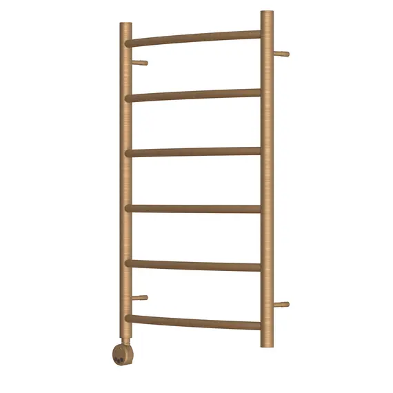 ПОЛОТЕНЦЕСУШИТЕЛЬ ЭЛЕКТРИЧЕСКИЙ POINT АФИНА PN04158BRE П6 500X800 ЛЕВЫЙ/ПРАВЫЙ, БРОНЗА