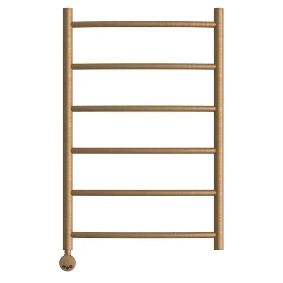 ПОЛОТЕНЦЕСУШИТЕЛЬ ЭЛЕКТРИЧЕСКИЙ POINT АФИНА PN04158BRE П6 500X800 ЛЕВЫЙ/ПРАВЫЙ, БРОНЗА