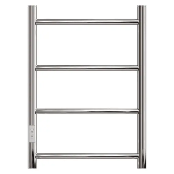 ПОЛОТЕНЦЕСУШИТЕЛЬ ЭЛЕКТРИЧЕСКИЙ POINT АФИНА PN04756 П4 500X600 ДИММЕР СЛЕВА, ХРОМ