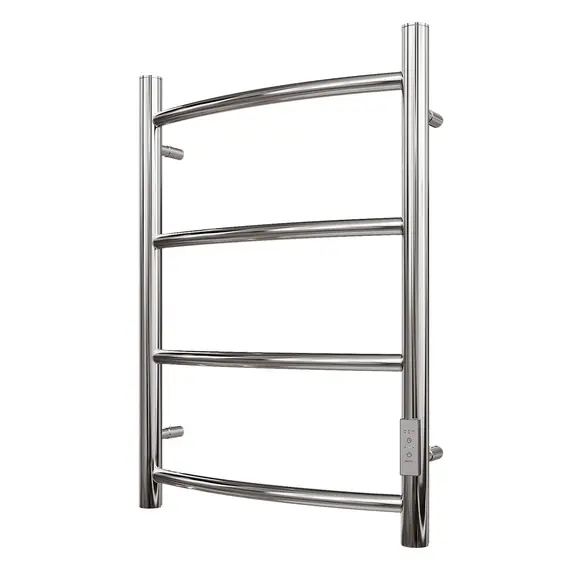 ПОЛОТЕНЦЕСУШИТЕЛЬ ЭЛЕКТРИЧЕСКИЙ POINT АФИНА PN04846 П4 400X600 ДИММЕР СПРАВА, ХРОМ