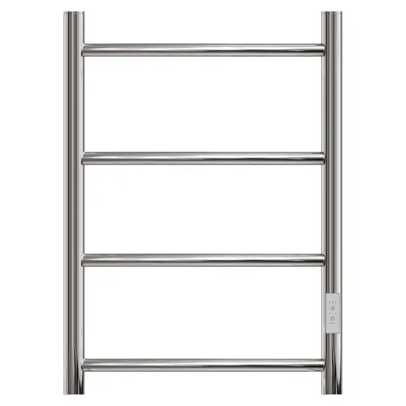 ПОЛОТЕНЦЕСУШИТЕЛЬ ЭЛЕКТРИЧЕСКИЙ POINT АФИНА PN04856 П4 500X600 ДИММЕР СПРАВА, ХРОМ