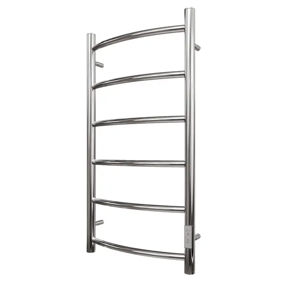 ПОЛОТЕНЦЕСУШИТЕЛЬ ЭЛЕКТРИЧЕСКИЙ POINT АФИНА PN04858 П6 500X800 ДИММЕР СПРАВА, ХРОМ