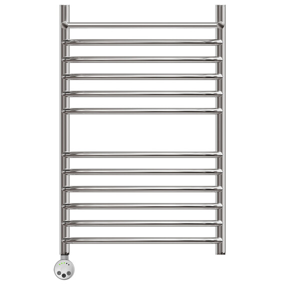 ПОЛОТЕНЦЕСУШИТЕЛЬ ЭЛЕКТРИЧЕСКИЙ POINT АЛЬФА PN05148SPE П11 400X800 С ПОЛКОЙ ЛЕВЫЙ/ПРАВЫЙ, ХРОМ