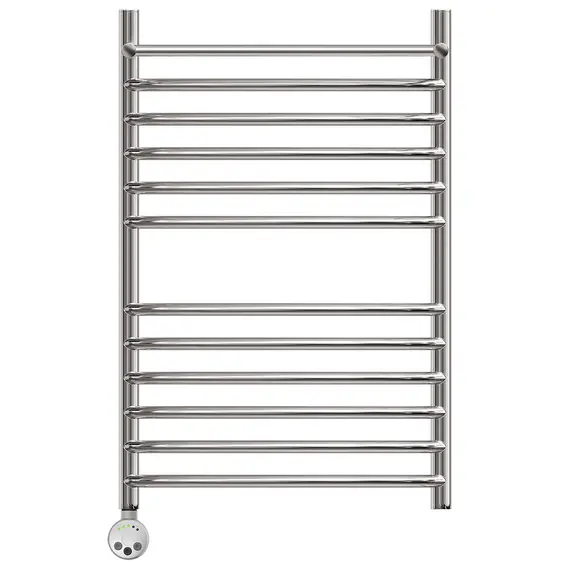 ПОЛОТЕНЦЕСУШИТЕЛЬ ЭЛЕКТРИЧЕСКИЙ POINT АЛЬФА PN05148SPE П11 400X800 С ПОЛКОЙ ЛЕВЫЙ/ПРАВЫЙ, ХРОМ