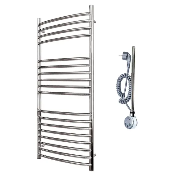 ПОЛОТЕНЦЕСУШИТЕЛЬ ЭЛЕКТРИЧЕСКИЙ POINT АЛЬФА PN05152SE П18 500X1200 ЛЕВЫЙ/ПРАВЫЙ, ХРОМ