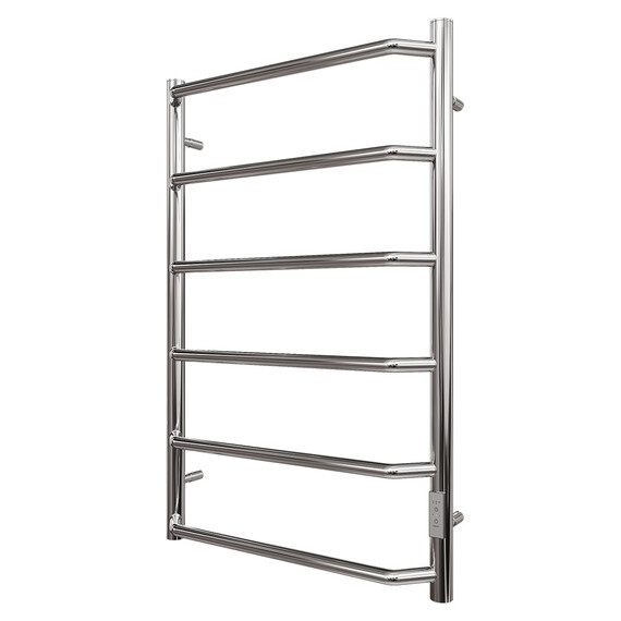 ПОЛОТЕНЦЕСУШИТЕЛЬ ЭЛЕКТРИЧЕСКИЙ POINT ВИКТОРИЯ PN06848 П6 400X800 ДИММЕР СПРАВА, ХРОМ