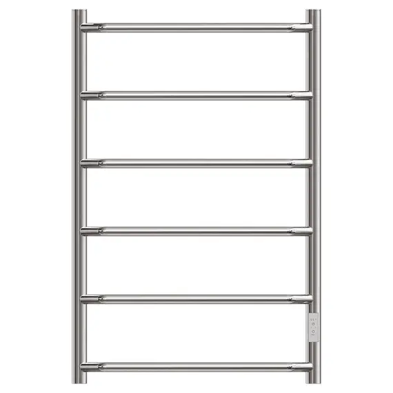 ПОЛОТЕНЦЕСУШИТЕЛЬ ЭЛЕКТРИЧЕСКИЙ POINT ВИКТОРИЯ PN06848 П6 400X800 ДИММЕР СПРАВА, ХРОМ