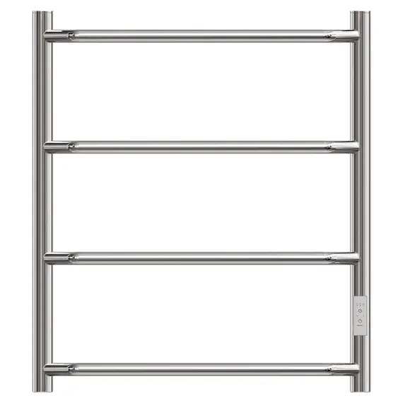 ПОЛОТЕНЦЕСУШИТЕЛЬ ЭЛЕКТРИЧЕСКИЙ POINT ВИКТОРИЯ PN06856 П4 500X600 ДИММЕР СПРАВА, ХРОМ