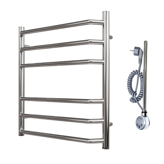 ПОЛОТЕНЦЕСУШИТЕЛЬ ЭЛЕКТРИЧЕСКИЙ POINT ВЕНЕРА PN07156E П6 500X600 ЛЕВЫЙ/ПРАВЫЙ, ХРОМ