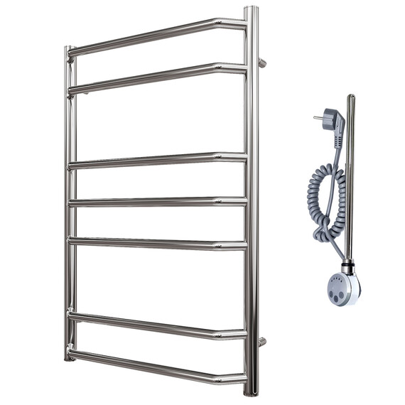 ПОЛОТЕНЦЕСУШИТЕЛЬ ЭЛЕКТРИЧЕСКИЙ POINT ВЕНЕРА PN07158E П7 500X800 ЛЕВЫЙ/ПРАВЫЙ, ХРОМ